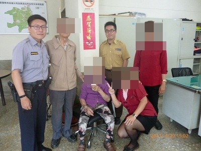 聯繫家屬帶回