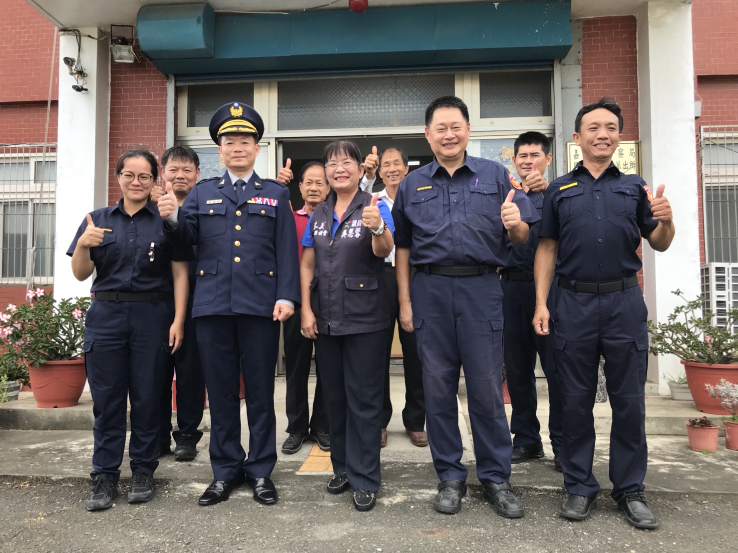 【民雄分局柳溝、大美派出所新任所長布達典禮】
