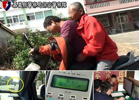 【哥倆酒後共乘遇攔查 溫馨接送情變調】