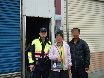 偕同家人勸導婦人勿受騙