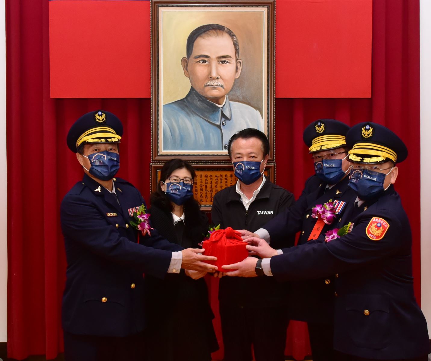 【民雄分局新任分局長黃維章接篆視事】