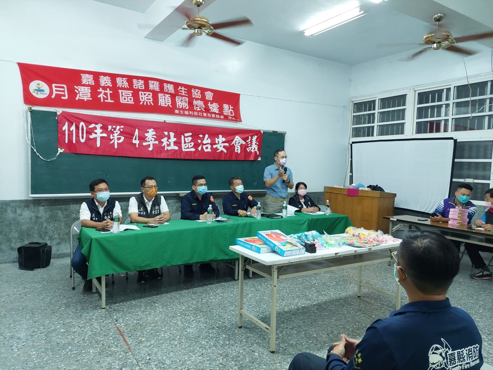 【月潭社區治安座談會，治安交通觀念來相會】