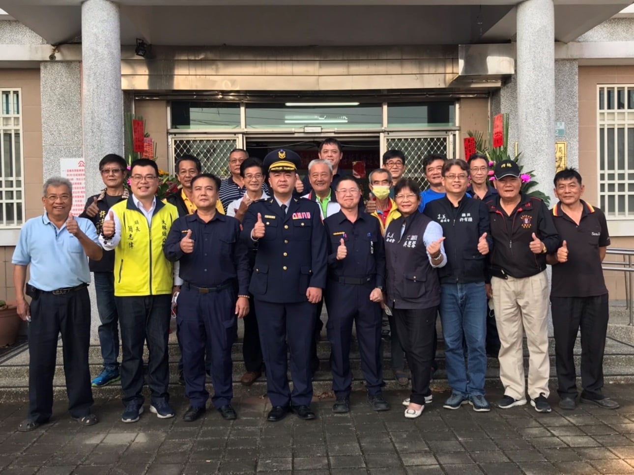 【民雄分局溝背派出所新任所長布達典禮】