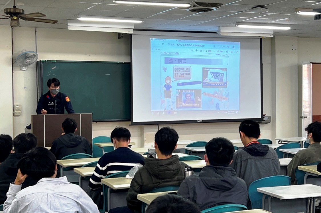 「民雄打詐列車再次駛入校園 提升學生防詐免疫力」