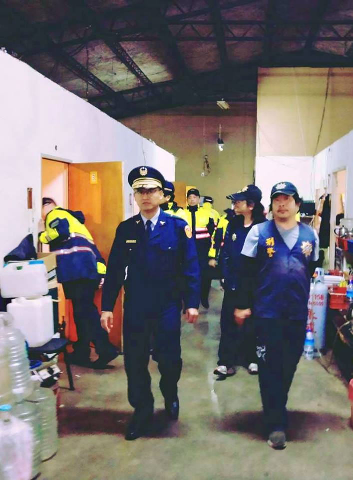 【民雄警擴檢強勢執法以防制街頭暴力與酒駕】