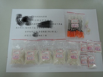 查扣毒品