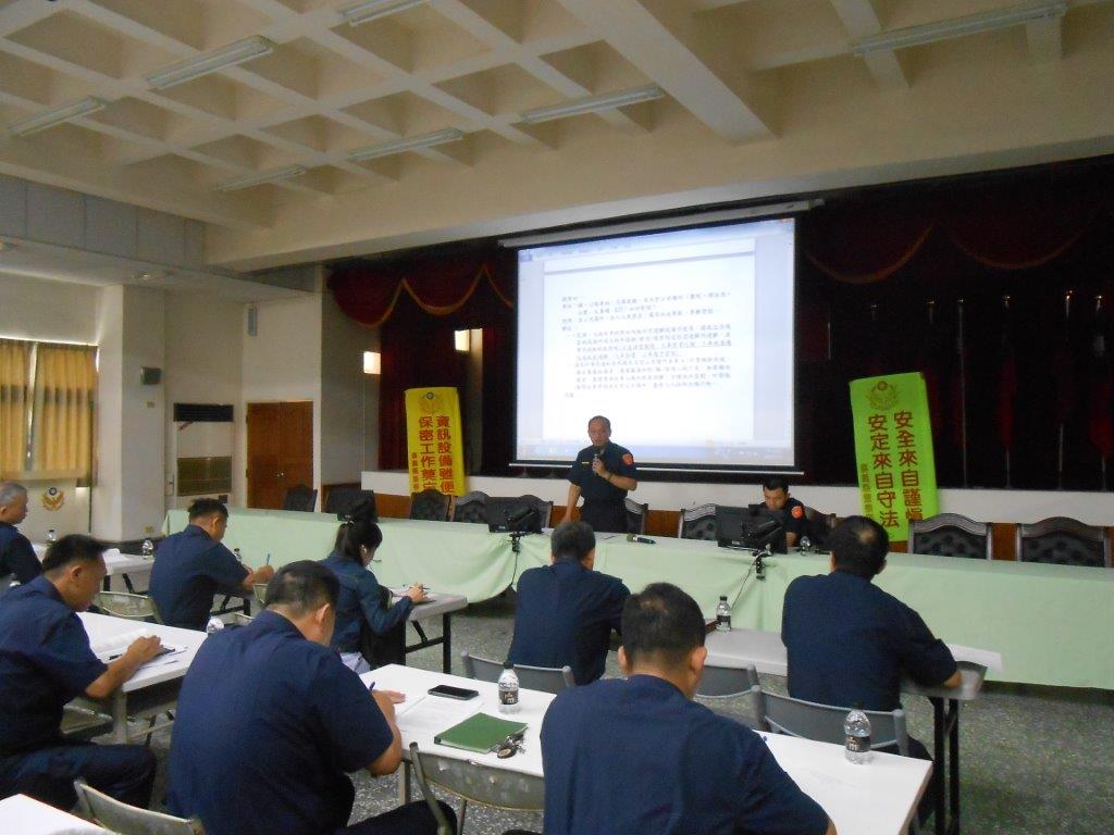 【民雄分局召開108年軍民聯合防空（萬安42號）演習協調會】