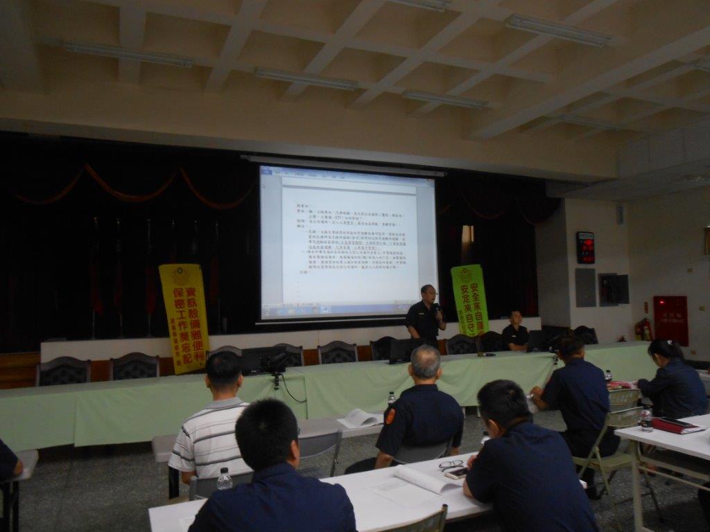 【民雄分局召開108年軍民聯合防空（萬安42號）演習協調會】