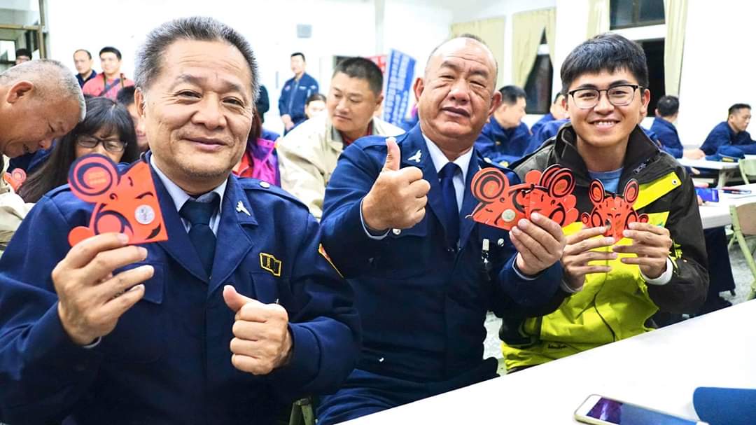 【縣長率局處首長暨民力幹部蒞臨民雄分局聯合慰問】