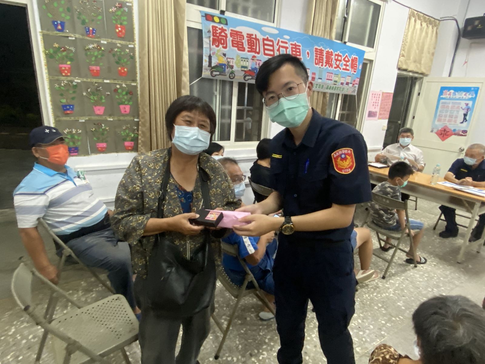 【板頭治安座談會，治安交通來相會】