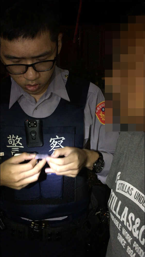 【「神色緊張露敗象」民雄分局北斗警積極盤查緝獲毒蟲】