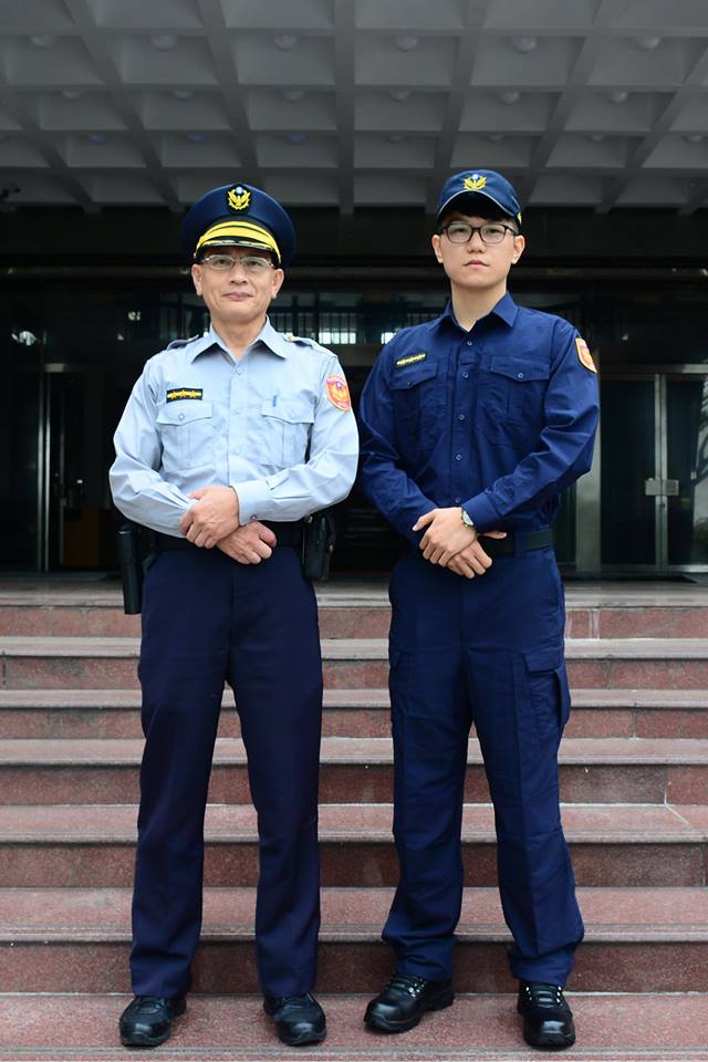 嘉義縣警察局 嘉警換新裝非常帥氣