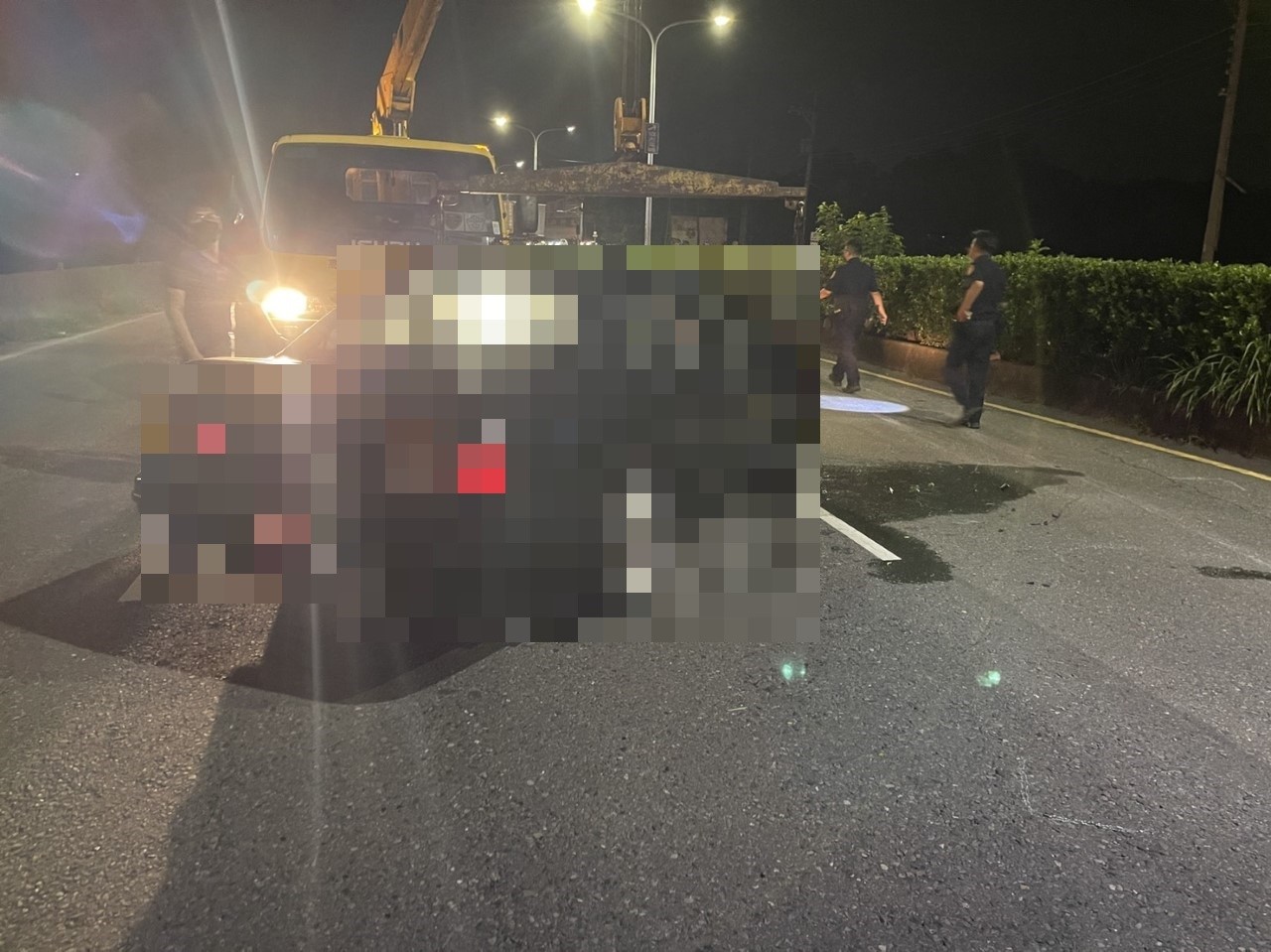 【「賊星該敗!使用偽鈔加油,故技重施,遇警盤查心虛逃逸,駕車自撞遭警隨後趕到逮捕」】