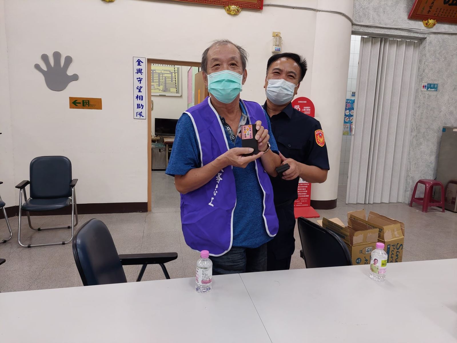 【金興社區治安座談會,治安交通觀念來相會】