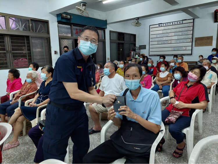 【溝背社區治安座談會，治安交通觀念來相會】