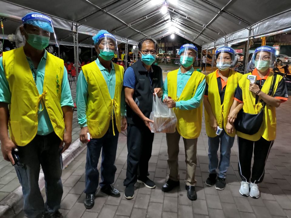 【守護家園不分你我,防疫工作中林、平林守望相助隊員不缺席】