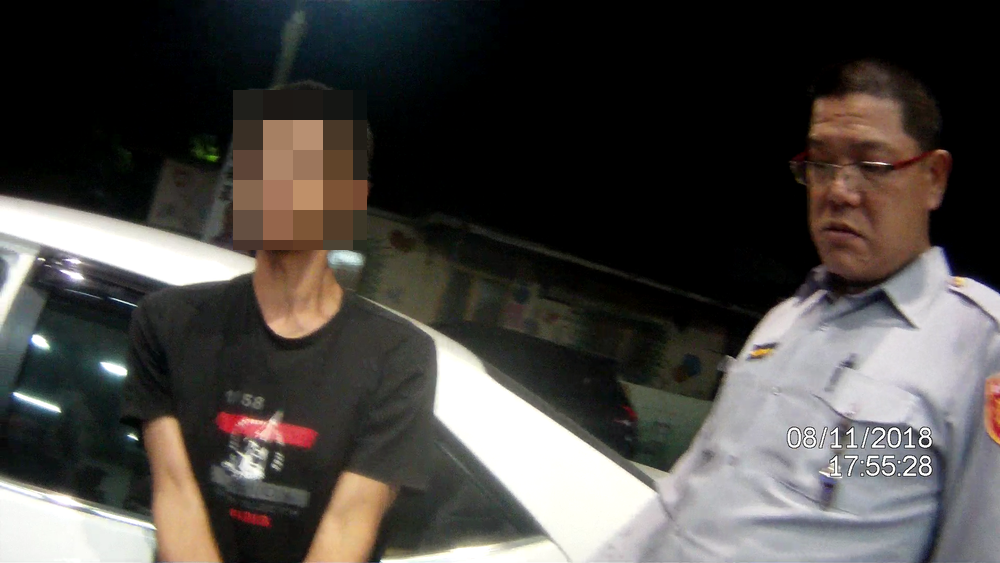 【「慣竊攜毒露馬腳」遭民雄分局新港警緝獲】