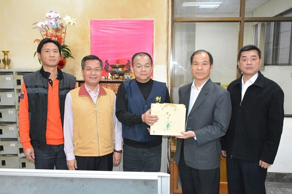 局長至民雄分局頒獎有功人員